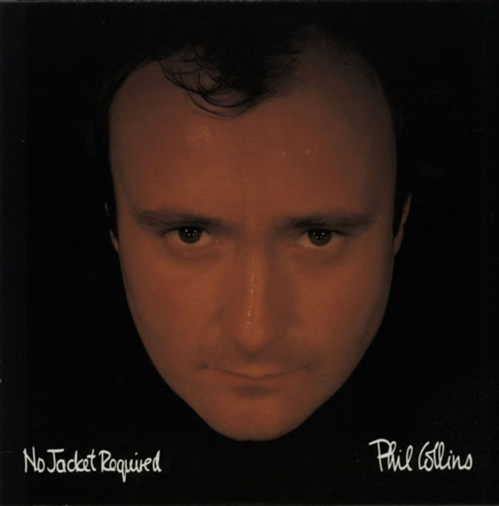 Phil Collins No Jacket Required Canadian vinyl LP album (LP record) 7812401