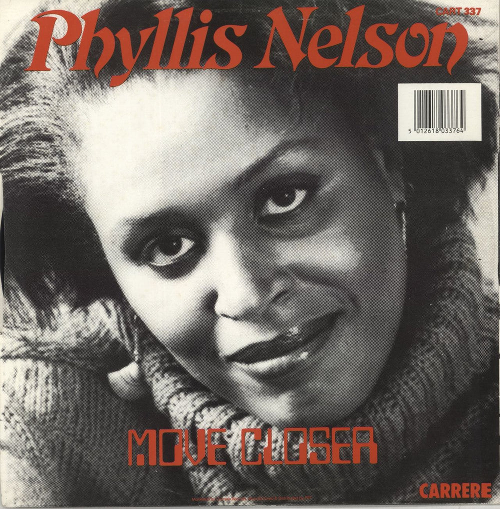 Phyllis Nelson Move Closer - Picture Sleeve UK 12" vinyl single (12 inch record / Maxi-single) 5012618033764