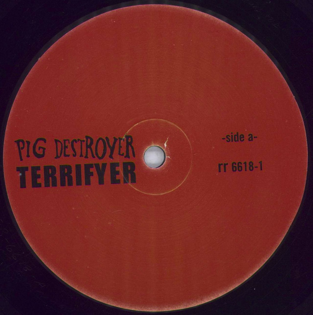 Pig Destroyer Terrifyer US 2-LP vinyl record set (Double LP Album) P5G2LTE832881