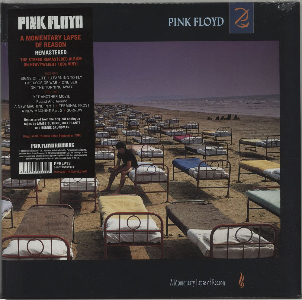 Pink Floyd A Momentary Lapse Of Reason - Remastered - Sealed UK vinyl LP album (LP record) PFRLP13