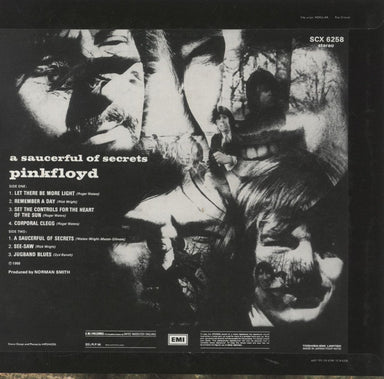 Pink Floyd A Saucerful Of Secrets Japanese CD album — RareVinyl.com