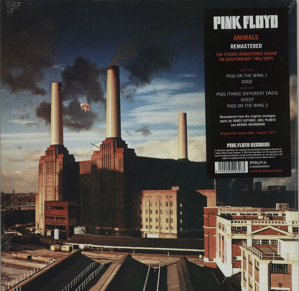 Pink Floyd Animals - Remastered 180 Gram - Sealed UK vinyl LP album (LP record) PFRLP10