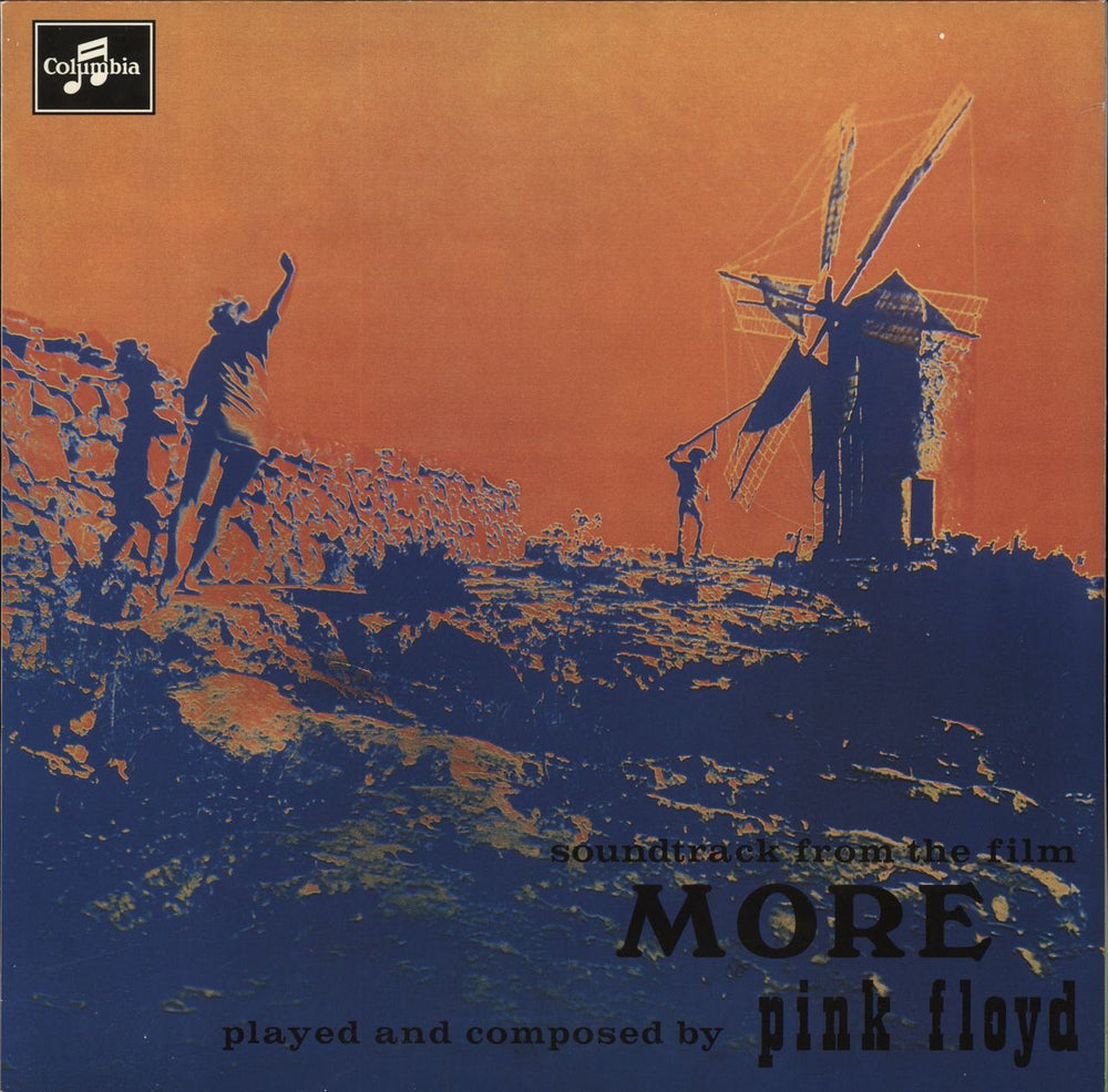 Pink Floyd More: Remastered - 180gm UK vinyl LP album (LP record) PFRLP3