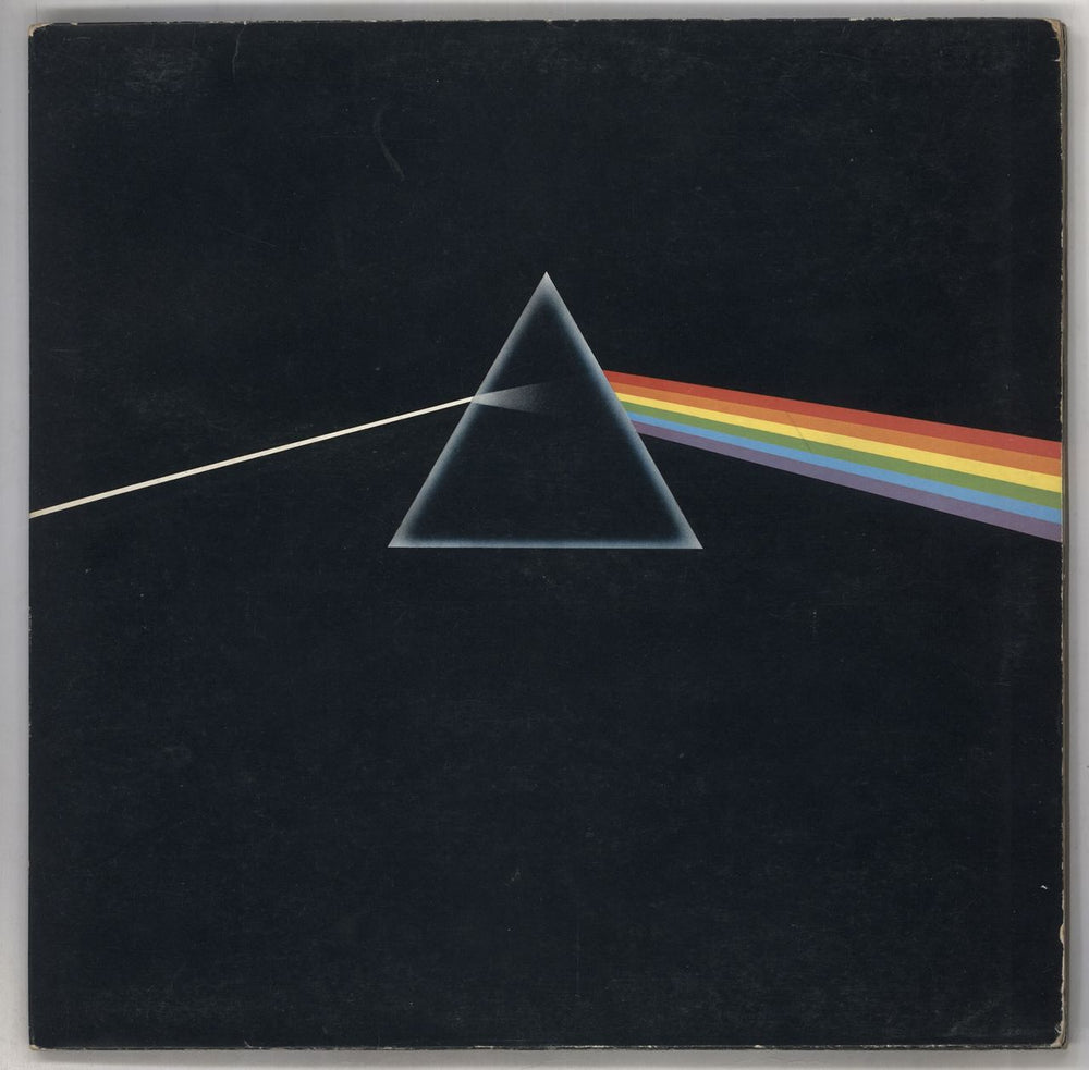 Pink Floyd The Dark Side Of The Moon - 1st - Complete - VG UK vinyl LP album (LP record) SHVL804
