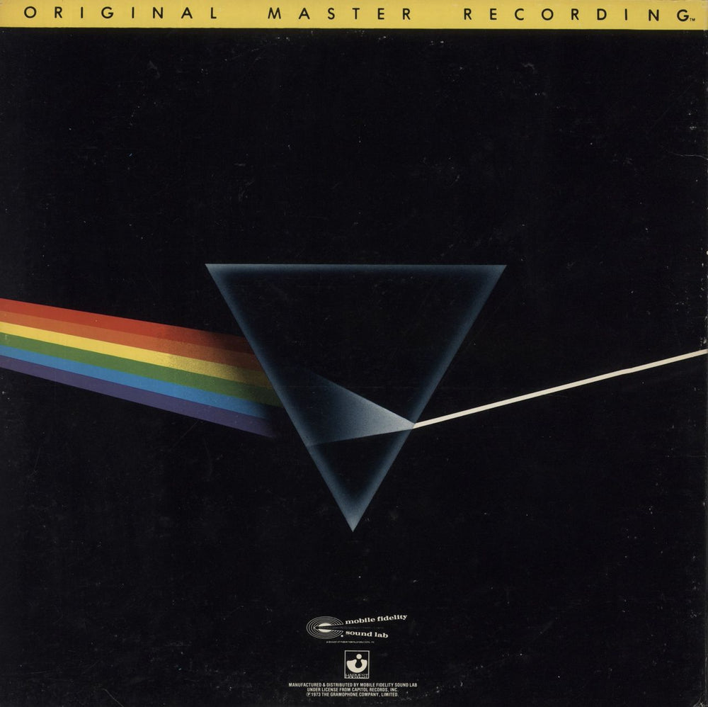 Pink Floyd The Dark Side Of The Moon - 2nd - EX US vinyl LP album (LP record)