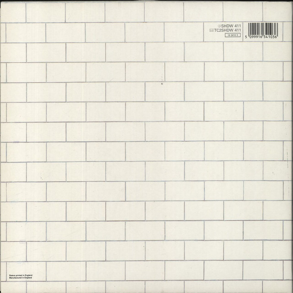 Pink Floyd The Wall - Barcoded & Stickered - EX UK 2-LP vinyl record set (Double LP Album) 5099916341036