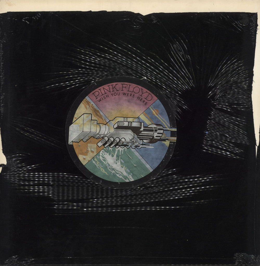 Pink Floyd Wish You Were Here - 1st (A) - Complete - VG UK vinyl LP album (LP record) SHVL814