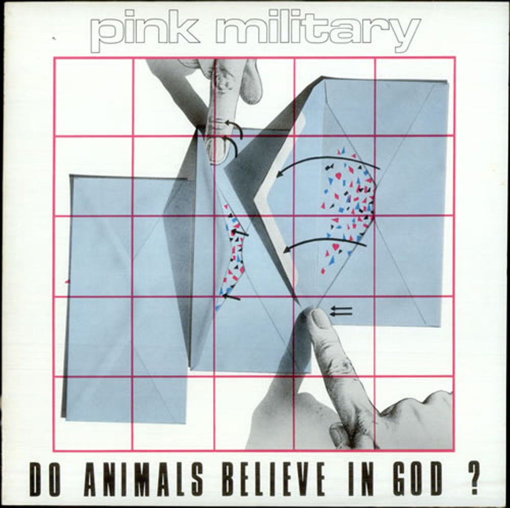 Pink Military Do Animals Believe In God? UK vinyl LP album (LP record) ERICS004