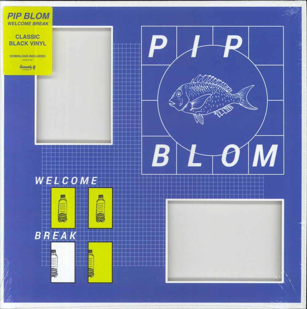 Pip Blom Welcome Break - Shrink UK vinyl LP album (LP record) HVNLP187