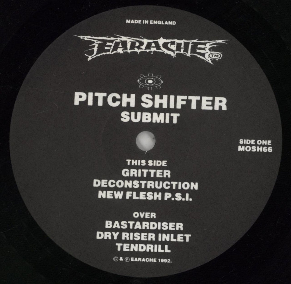 Pitchshifter Submit UK vinyl LP album (LP record) FTELPSU862994
