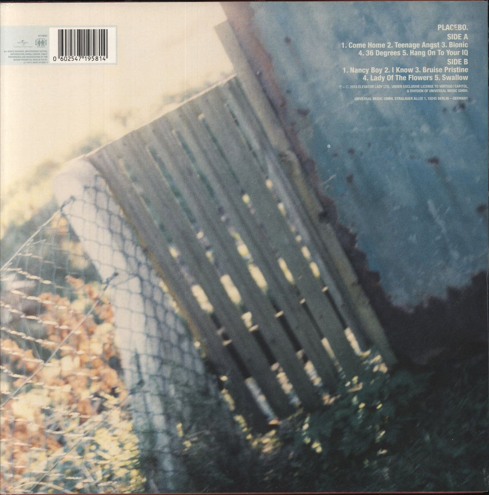 Placebo Placebo - RSD 15 - Red Vinyl - Sealed UK vinyl LP album (LP record) 602547195814