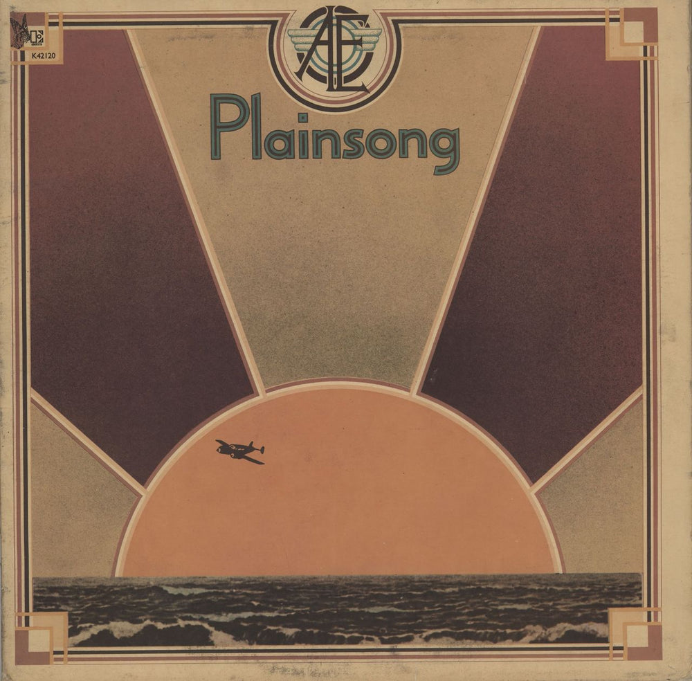 Plainsong In Search Of Amelia Earhart + insert UK vinyl LP album (LP record) K42120