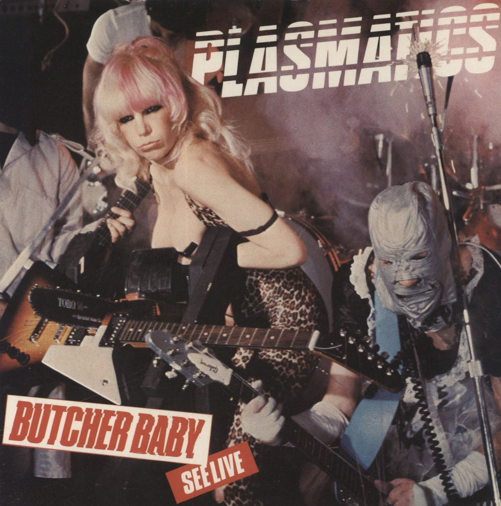 Plasmatics Butcher Baby - Coloured Vinyl - EX UK 7" vinyl single (7 inch record / 45) BUY76