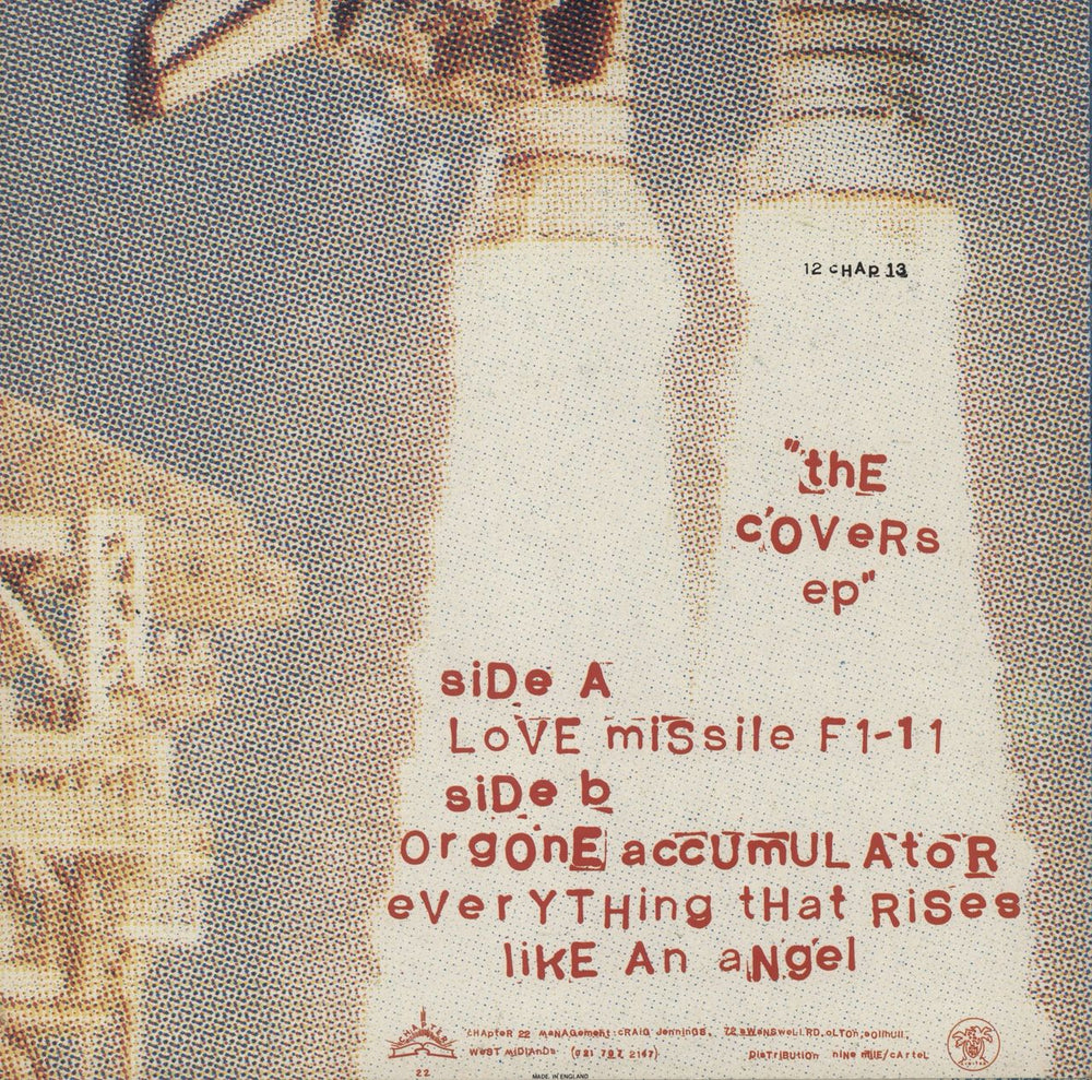 Pop Will Eat Itself The Covers EP UK 12" vinyl single (12 inch record / Maxi-single)