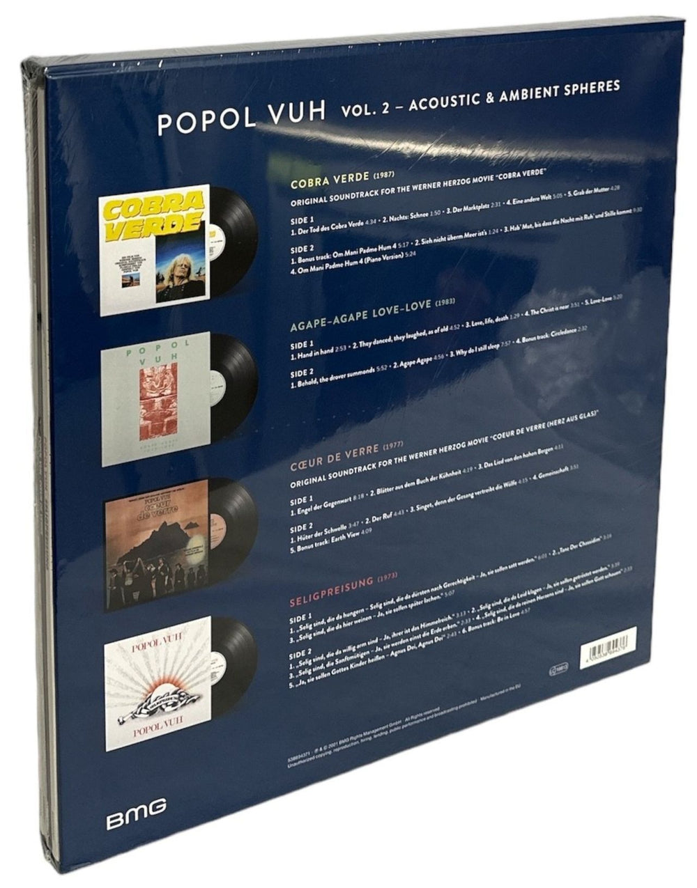 Popol Vuh The Essential Album Collection Vol.2 - Acoustic & Ambient Spheres - 5xLP Box Set - Sealed UK Vinyl Box Set 4050538694376