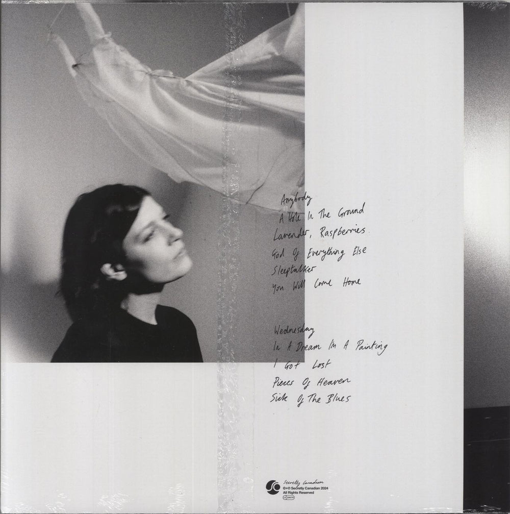 Porridge Radio Clouds In The Sky They Will Always Be There For Me - Signed Edition - Opaque White - Sealed US vinyl LP album (LP record) 656605048376