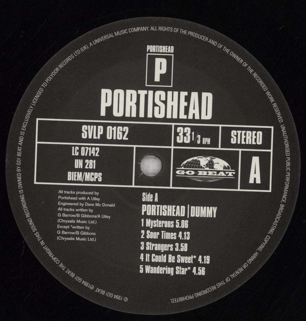 Portishead Dummy - 180g UK vinyl LP album (LP record) PSHLPDU152166