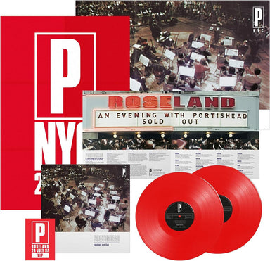 Portishead Roseland NYC Live - Remastered Red Vinyl + Poster & VIP Pass - Sealed UK 2-LP vinyl record set (Double LP Album) 5568931