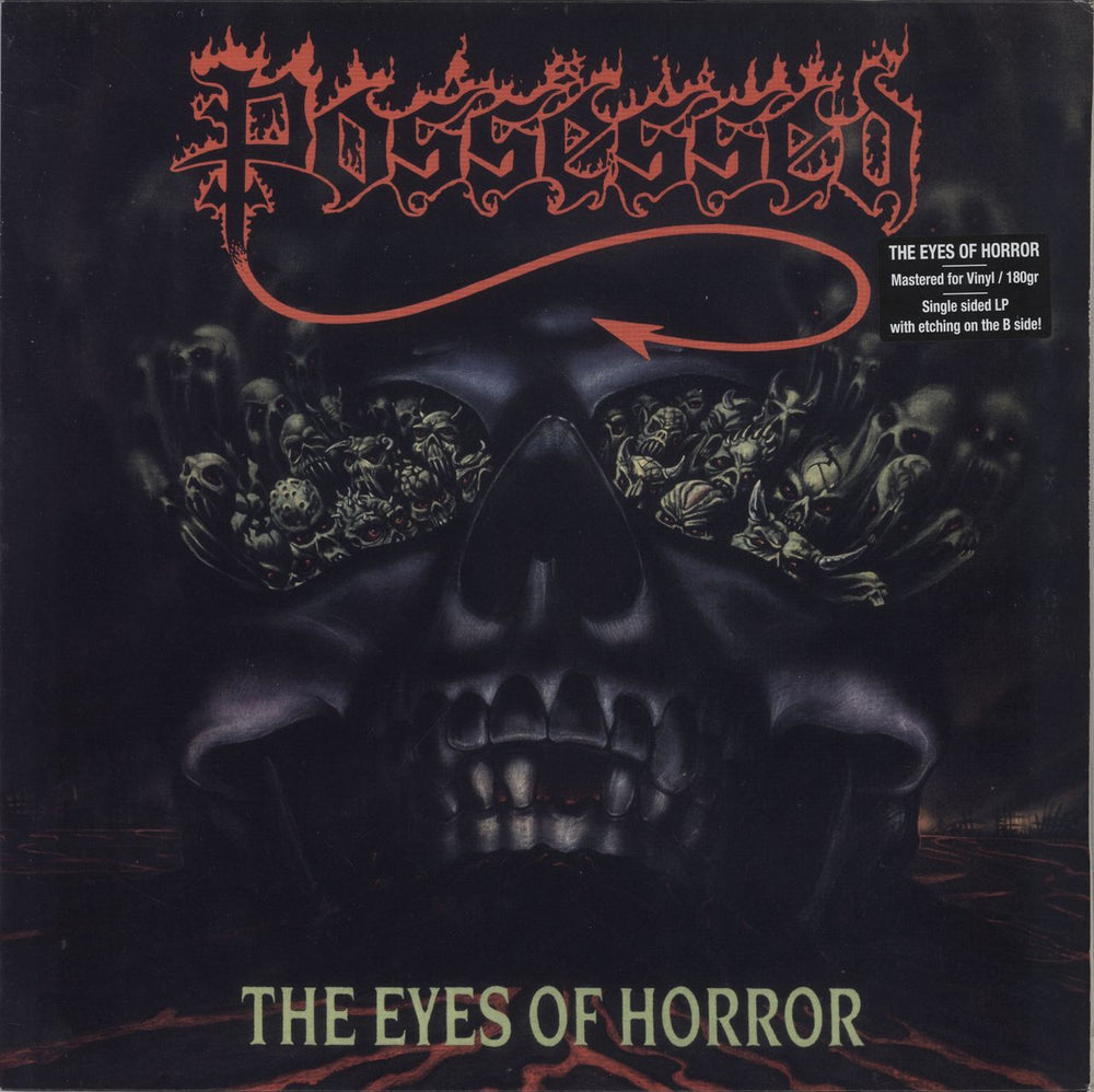 Possessed The Eyes Of Horror - 180g UK 12" vinyl single (12 inch record / Maxi-single) 19075956961