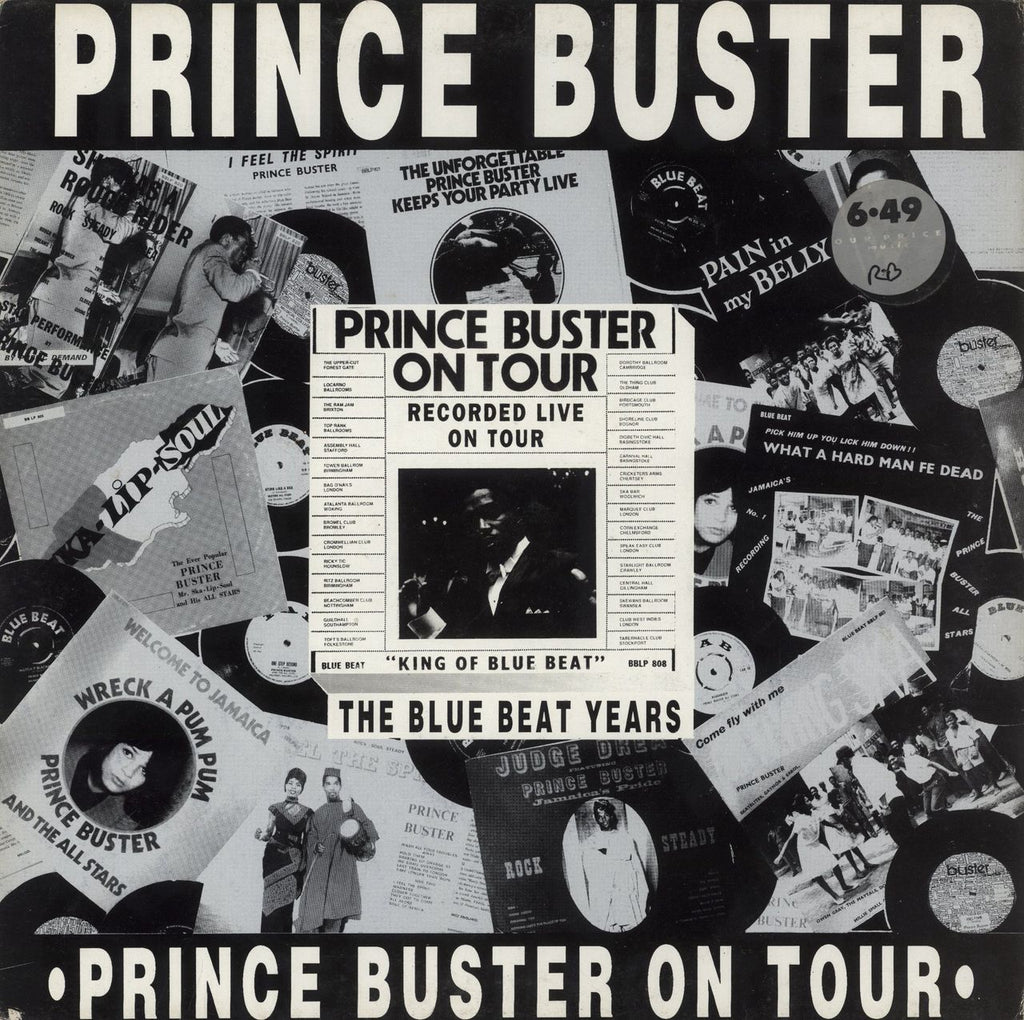 Prince Buster On Tour UK Vinyl LP — RareVinyl.com