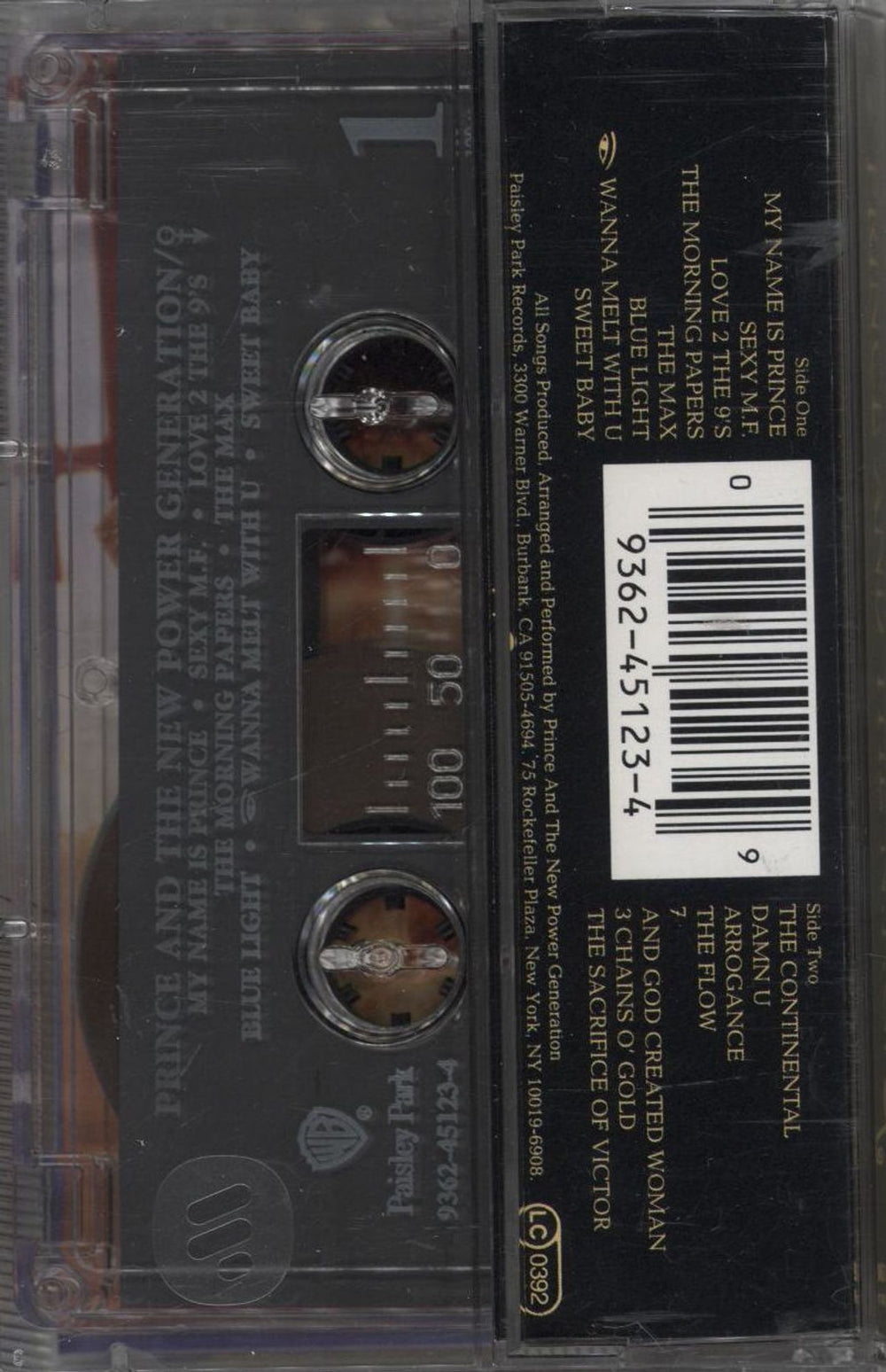 Prince Love Symbol German cassette album 093624512349