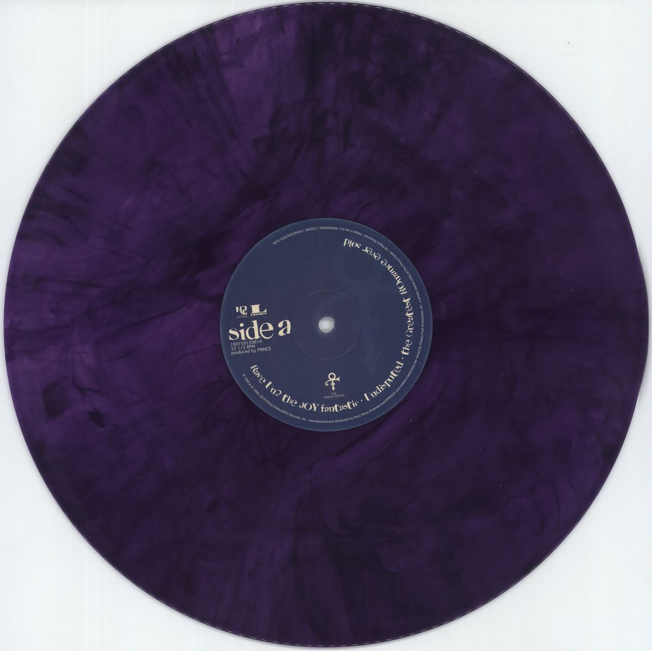 Prince Rave Un2 The Joy Fantastic - Purple vinyl US 2-LP vinyl set