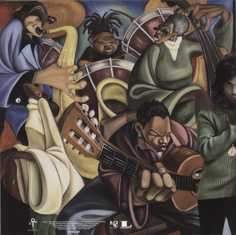 Prince The Rainbow Children - Clear Vinyl UK 2-LP vinyl record set (Double LP Album) 190759180419