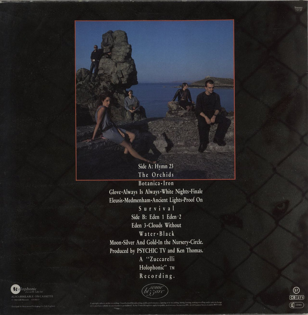 Psychic TV Dreams Less Sweet + Bonus Limited Edition 12" UK 2-LP vinyl record set (Double LP Album)