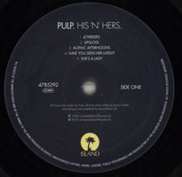Pulp His 'N' Hers UK vinyl LP album (LP record) PULLPHI831787