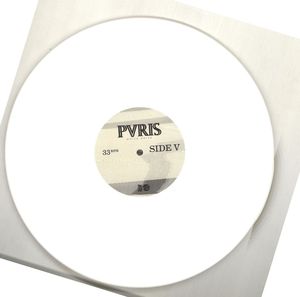 PVRIS White Noise - White Vinyl US vinyl LP album (LP record) QX5LPWH702543