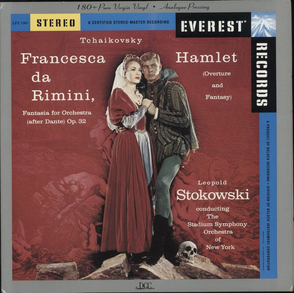 Pyotr Ilyich Tchaikovsky Leopold Stokowski Conducting – Francesca Da Rimini/Hamlet - 180gm US vinyl LP album (LP record) LPZ1001