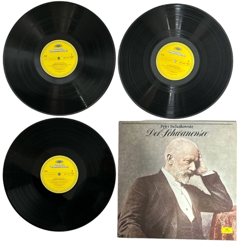 Pyotr Ilyich Tchaikovsky Tchaikovsky: Der Schwanensee = Swan Lake = Le Lac Des Cygnes = Il Lago Dei Cigni German Vinyl Box Set T3NVXTC838078