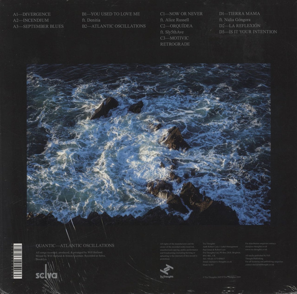 Quantic Atlantic Oscillations UK 2-LP vinyl record set (Double LP Album) 5060609660727