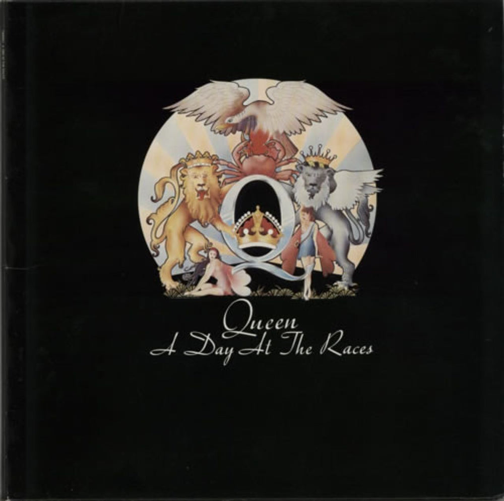 Queen A Day At The Races - 2nd UK vinyl LP album (LP record) EMTC104