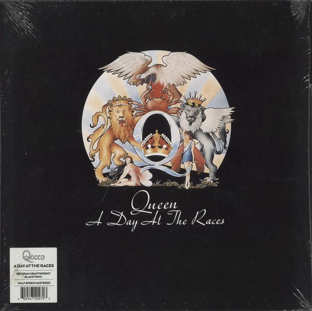 Queen A Day At The Races: Half-Speed Mastered - 180gm Vinyl - Shrink UK vinyl LP album (LP record) 00602547202703