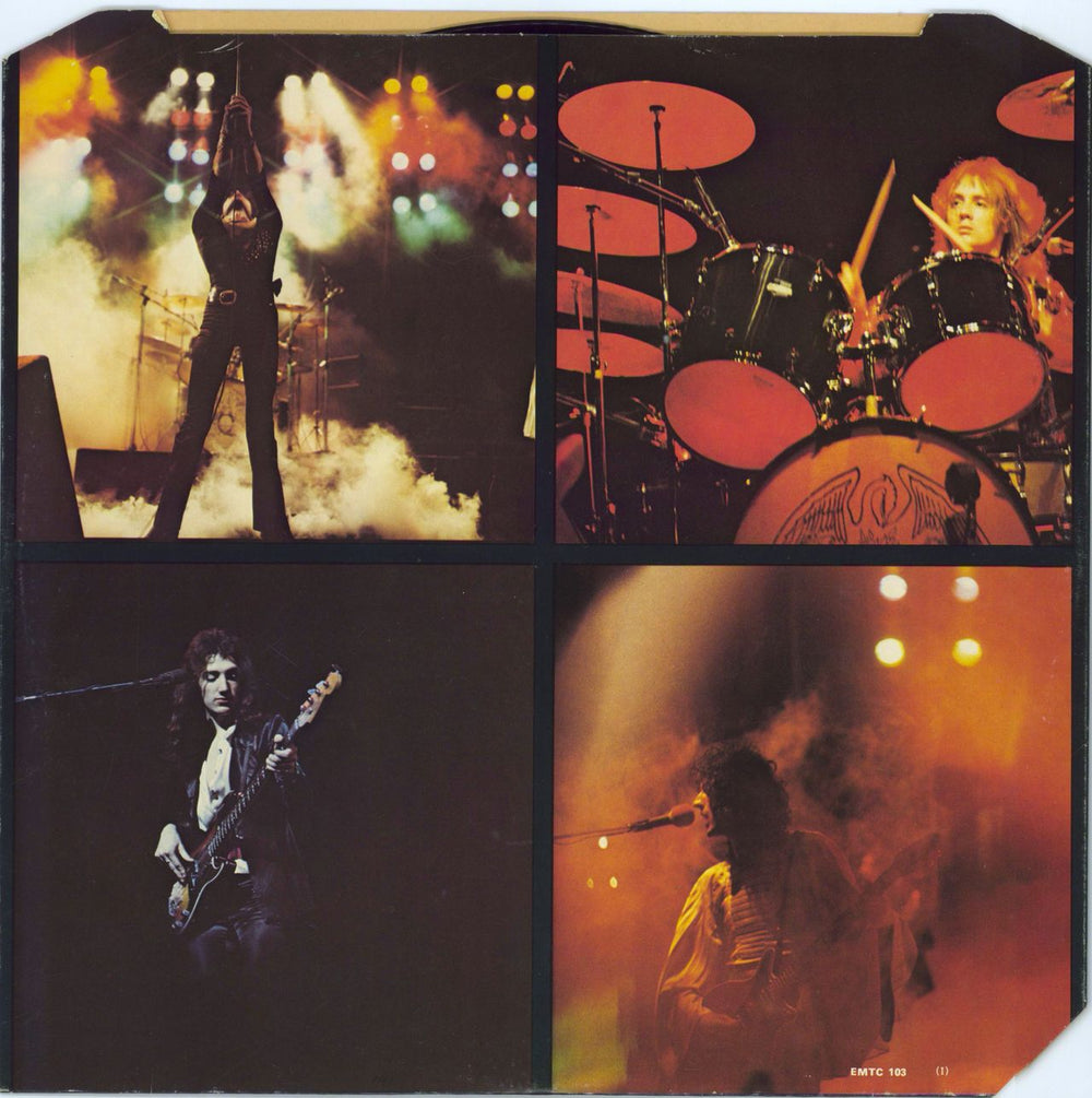 Queen A Night At The Opera - 1st - EX UK vinyl LP album (LP record) 1975