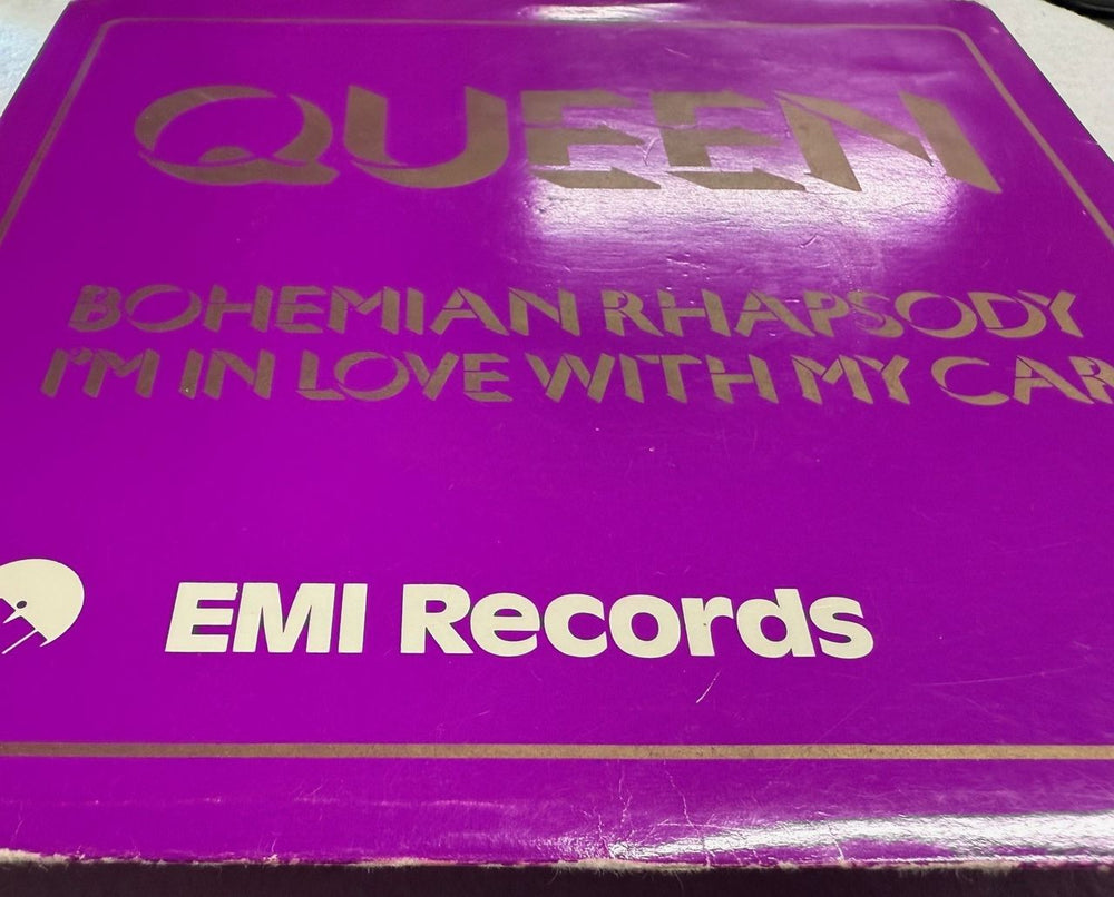 Queen Bohemian Rhapsody - Blue Vinyl # 165 UK 7" vinyl single (7 inch record / 45) EMI2375