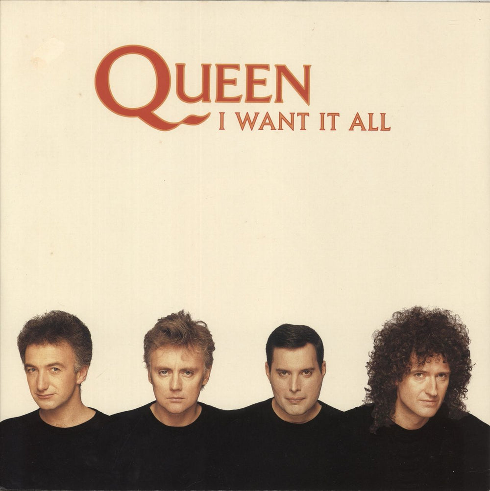 Queen I Want It All UK 12" vinyl single (12 inch record / Maxi-single) 12QUEEN10