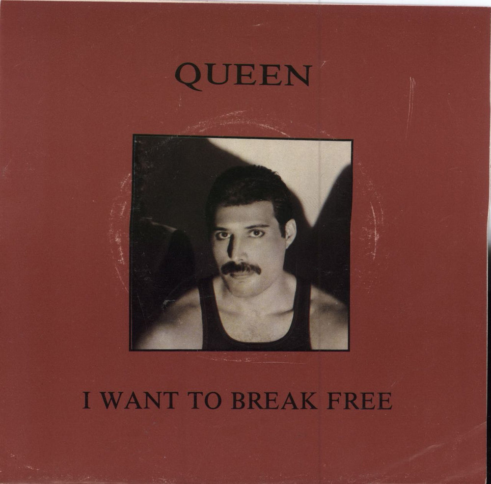 Queen I Want To Break Free - Freddie Mercury South African 7" vinyl single (7 inch record / 45) EMIJ4466