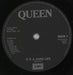 Queen It's A Hard Life - 1st - Solid UK 7" vinyl single (7 inch record / 45) QUE07IT604645