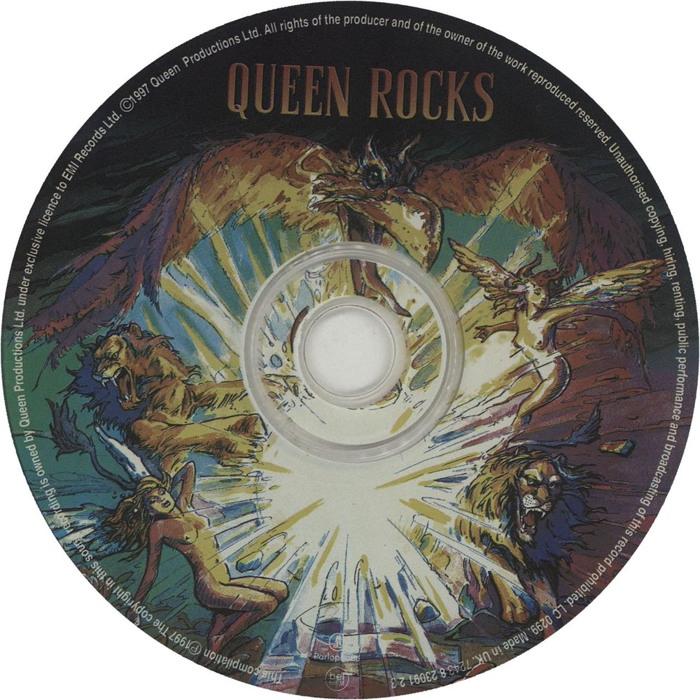 Queen Queen Rocks UK CD album (CDLP) QUECDQU97229