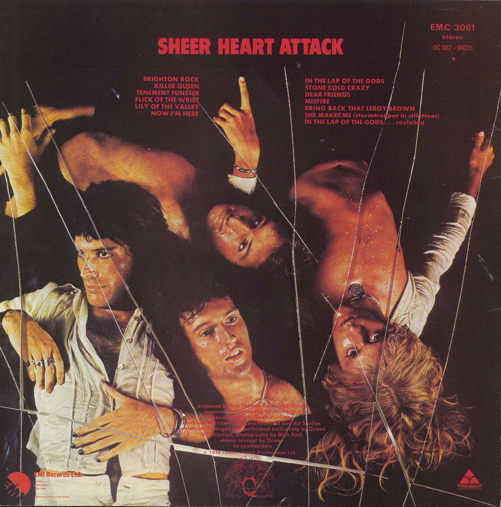 Queen Sheer Heart Attack - 3rd UK Vinyl LP — RareVinyl.com