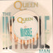 Queen The Invisible Man - Clear Vinyl + Insert UK 7" vinyl single (7 inch record / 45) QUEENX12