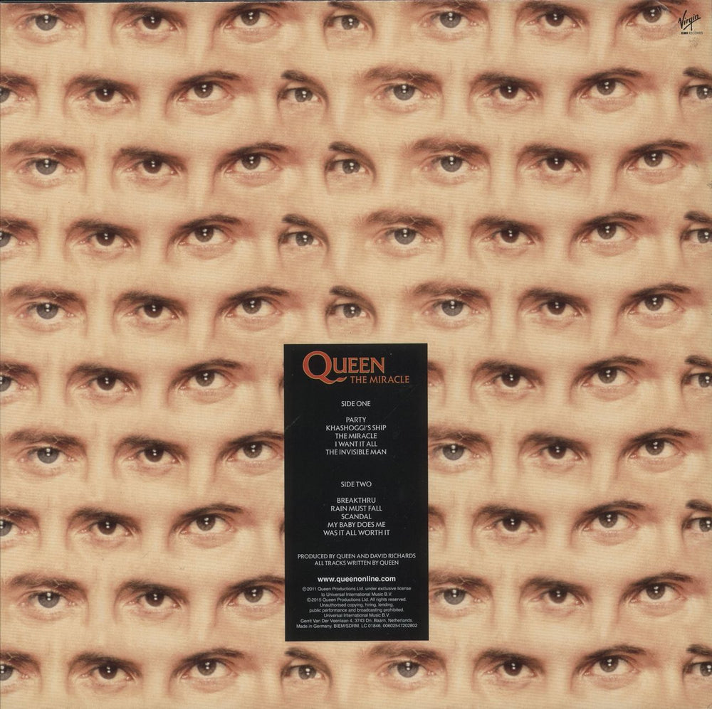 Queen The Miracle - 180 Gram UK Vinyl LP — RareVinyl.com
