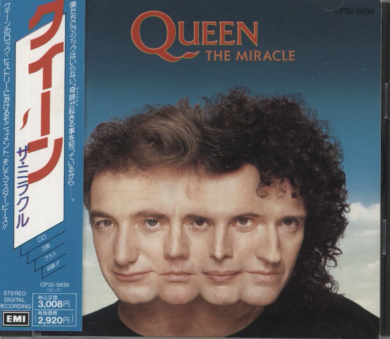 Queen The Miracle Japanese CD album — RareVinyl.com