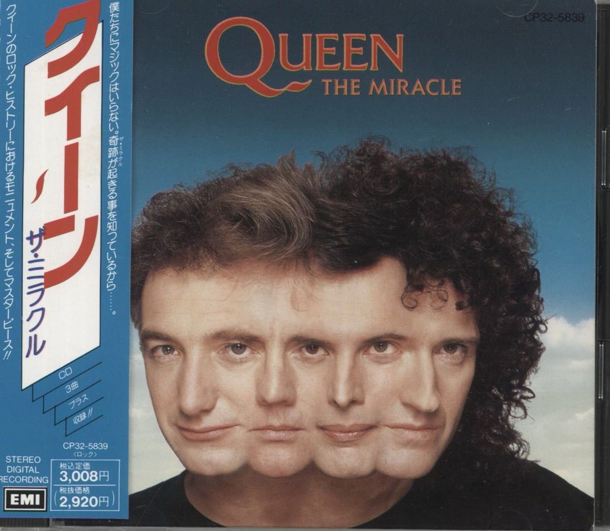 Queen The Miracle Japanese CD album — RareVinyl.com