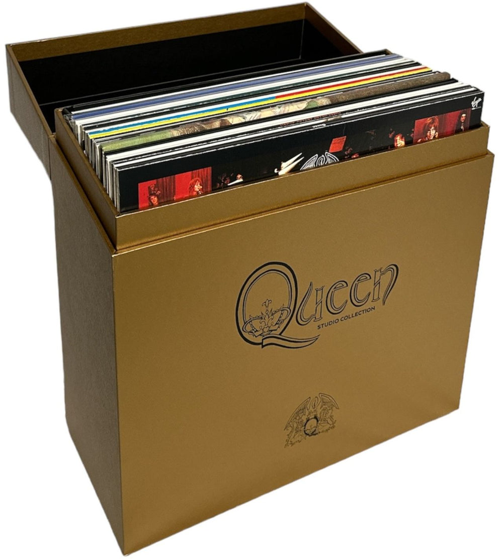 Queen The Queen Studio Collection - Coloured Vinyl UK Vinyl Box Set QUEVXTH840746