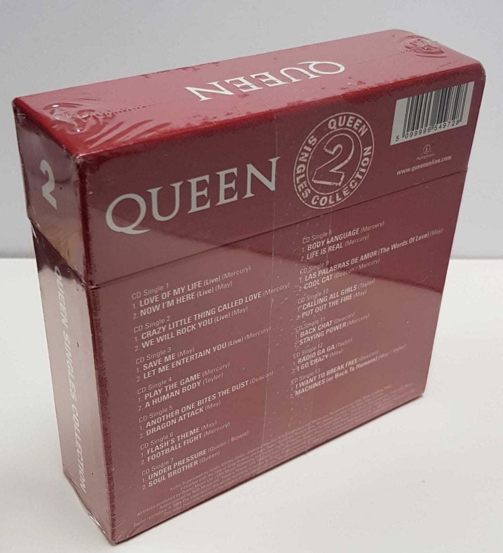 Queen The Singles Collection [Volume 2] - Sealed UK CD Single Box Set QUECXTH470412