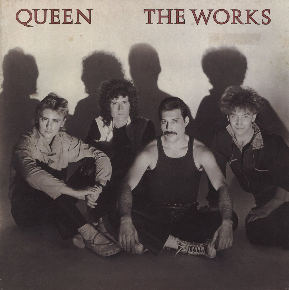 Queen The Works - EX UK vinyl LP album (LP record) EMC2400141