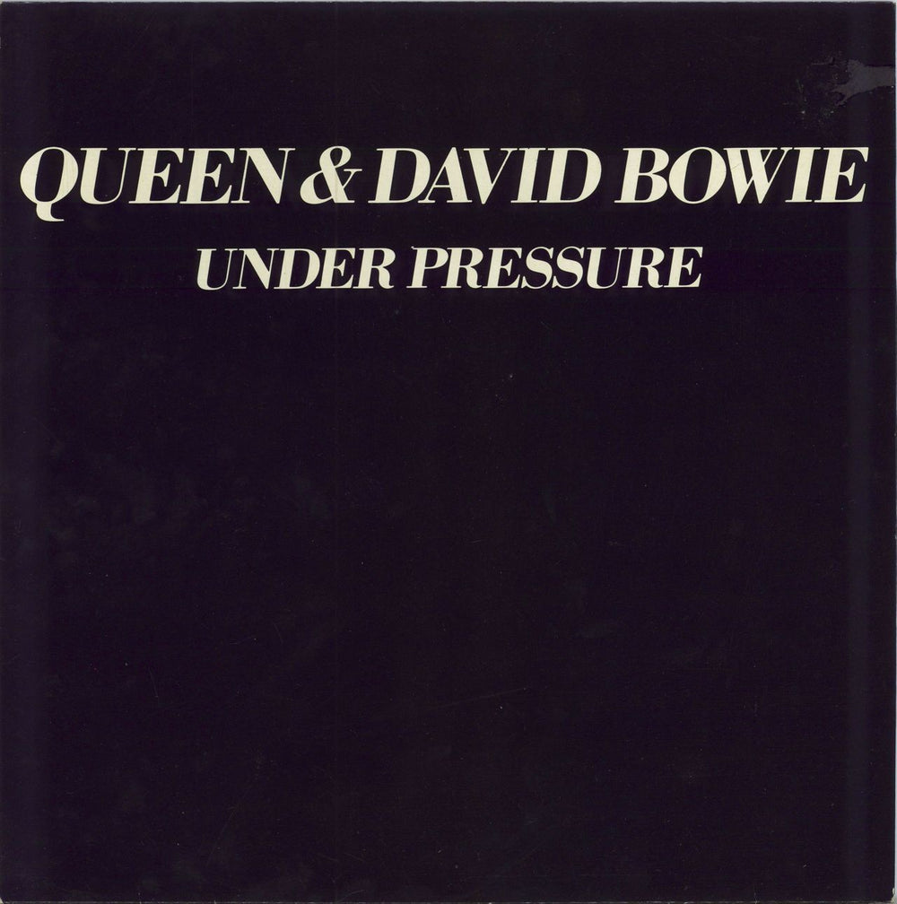 Queen Under Pressure Dutch 12" vinyl single (12 inch record / Maxi-single) 1A052Z-64626